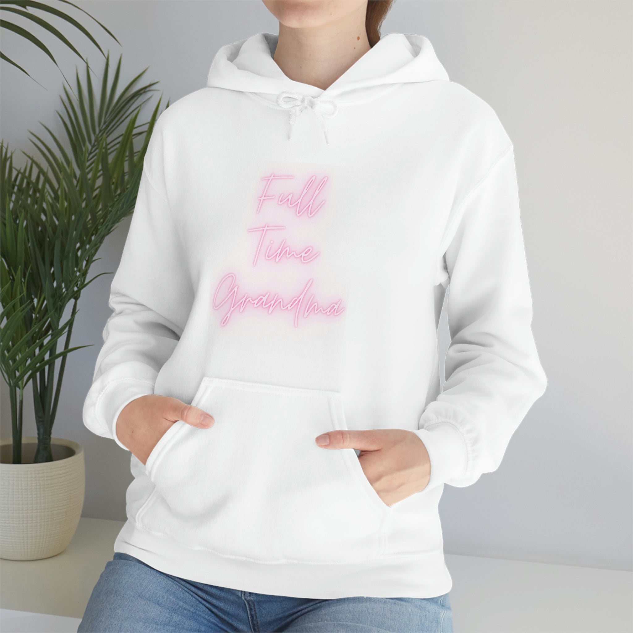 Full Time Grandma Unisex Heavy Blend™ Hooded Sweatshirt