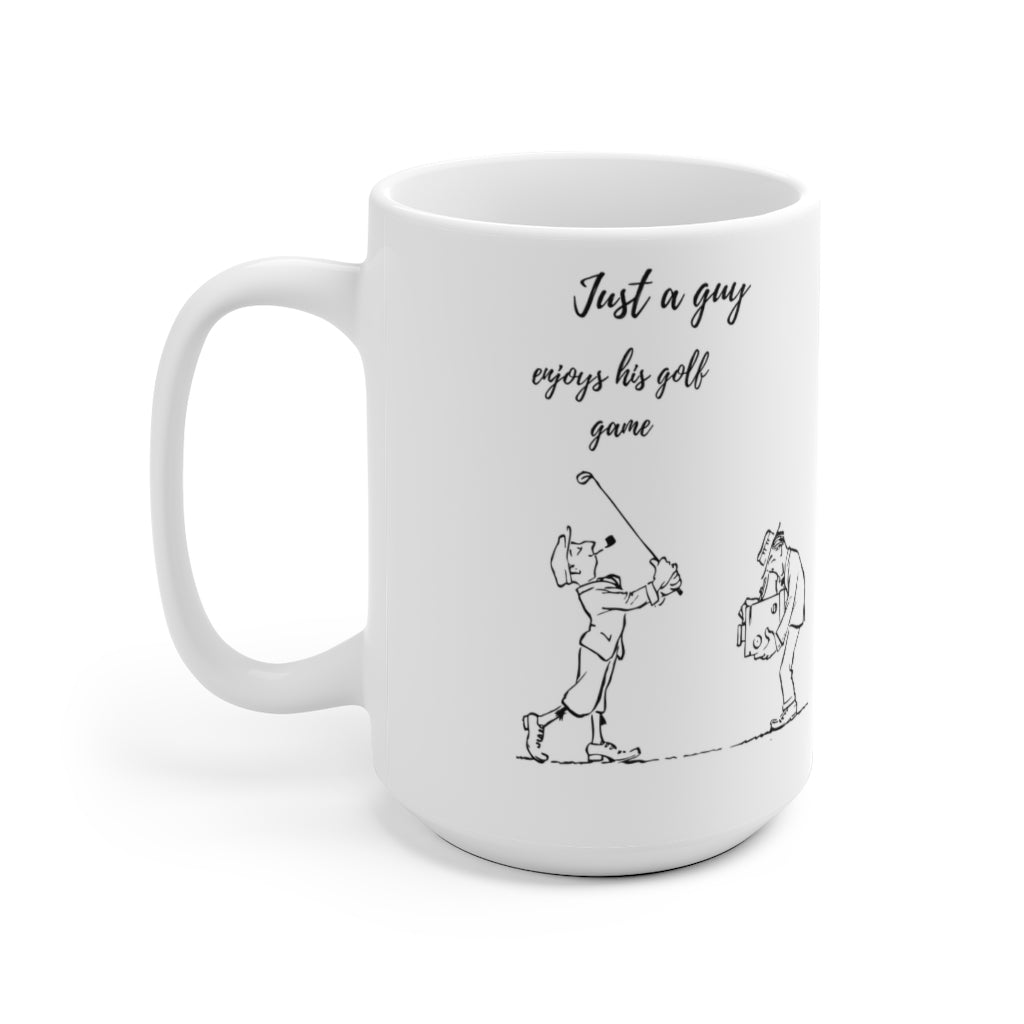 Golfer Ceramic Mug (EU)