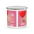 Happy Valentine's Day Enamel Camping Mug