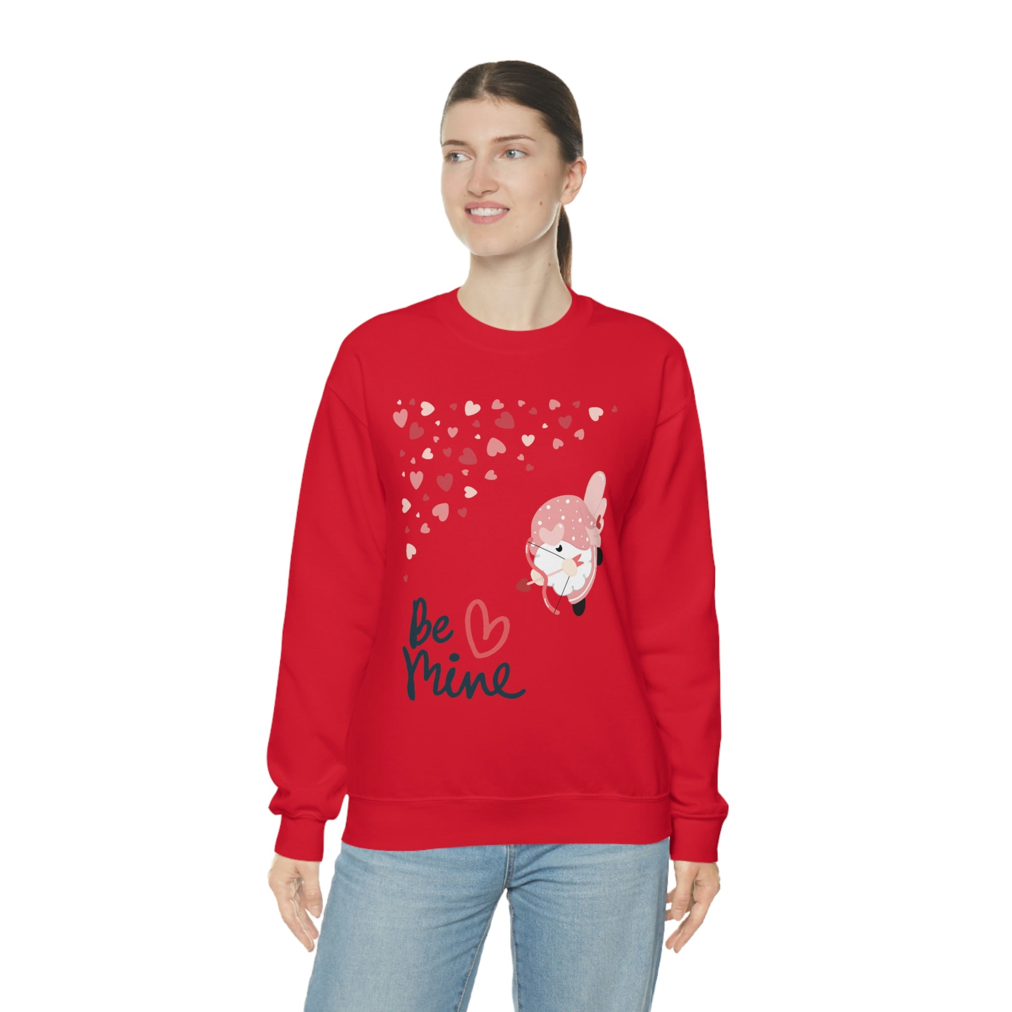 Be Mine Gnome!! Unisex Heavy Blend™ Crewneck Sweatshirt