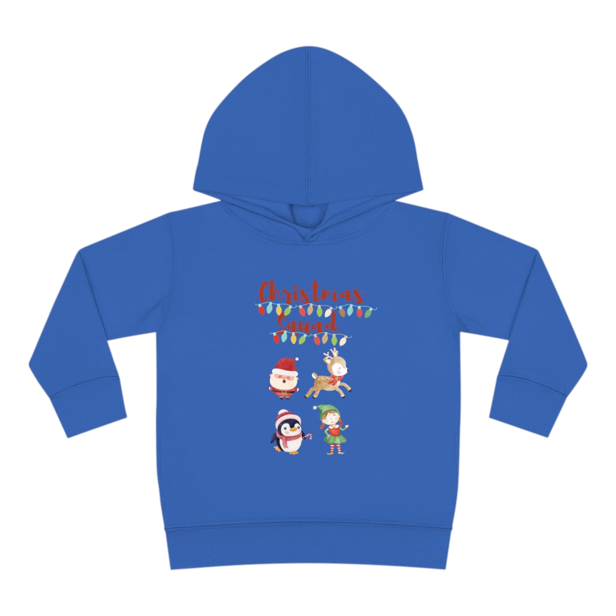 Christmas Squad Toddler Pullover Fleece Hoodie