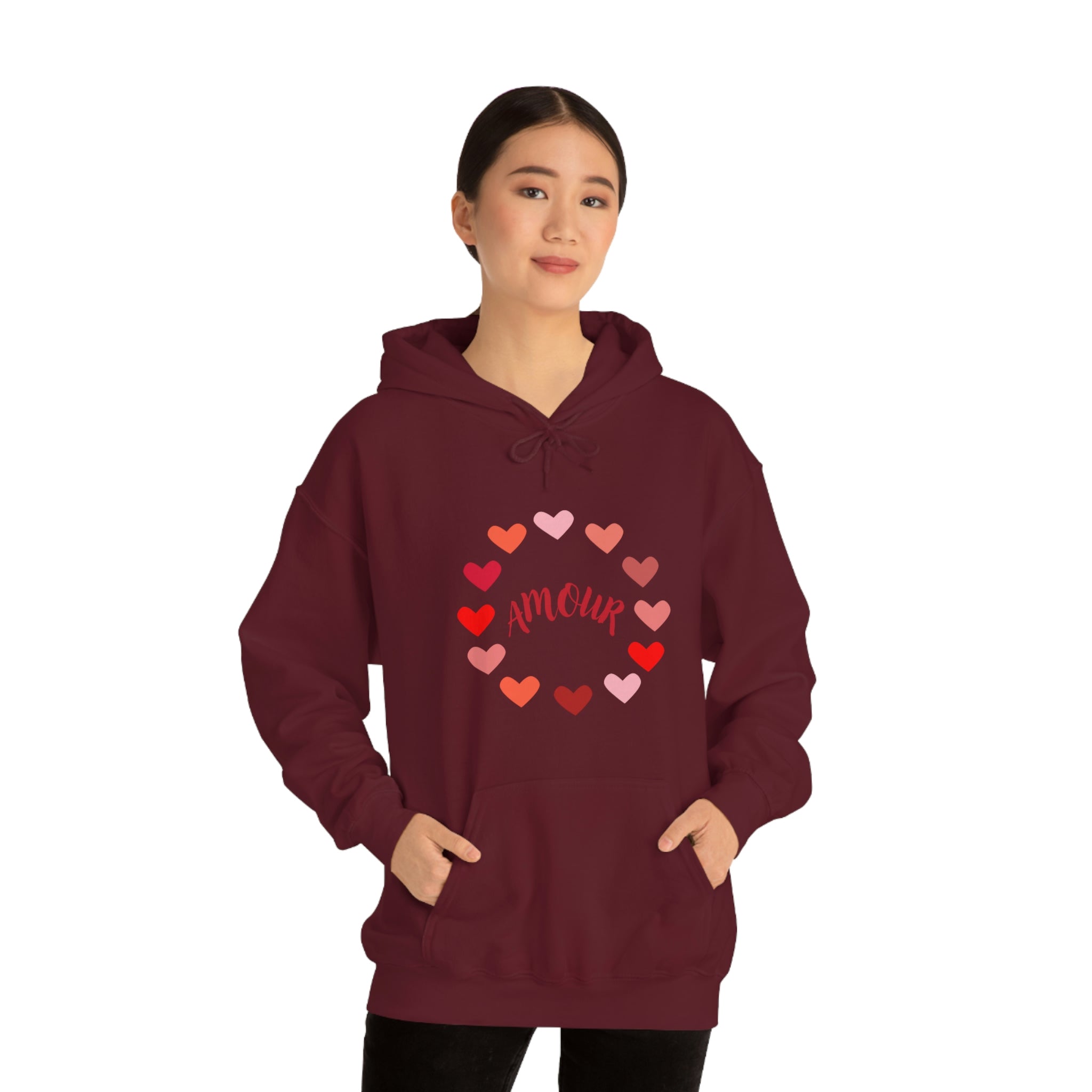 Amour Unisex Heavy Blend™ Hooded Sweatshirt