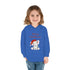 Cute Christmas Elephant Toddler Pullover Fleece Hoodie
