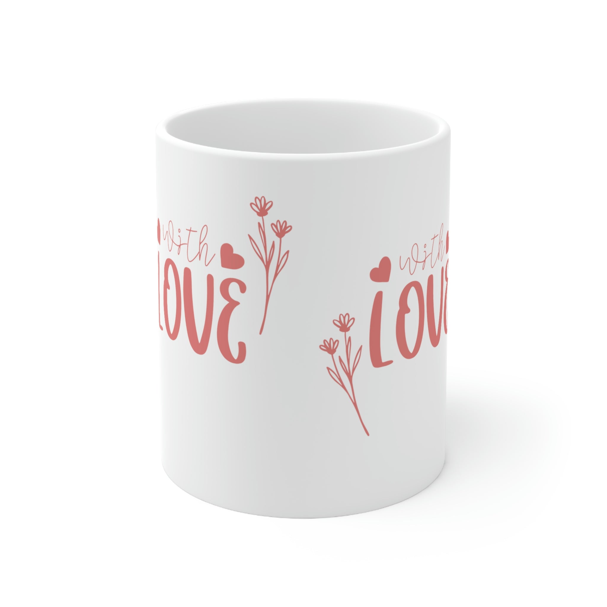 With Love Ceramic Mug 11oz