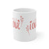 With Love Ceramic Mug 11oz