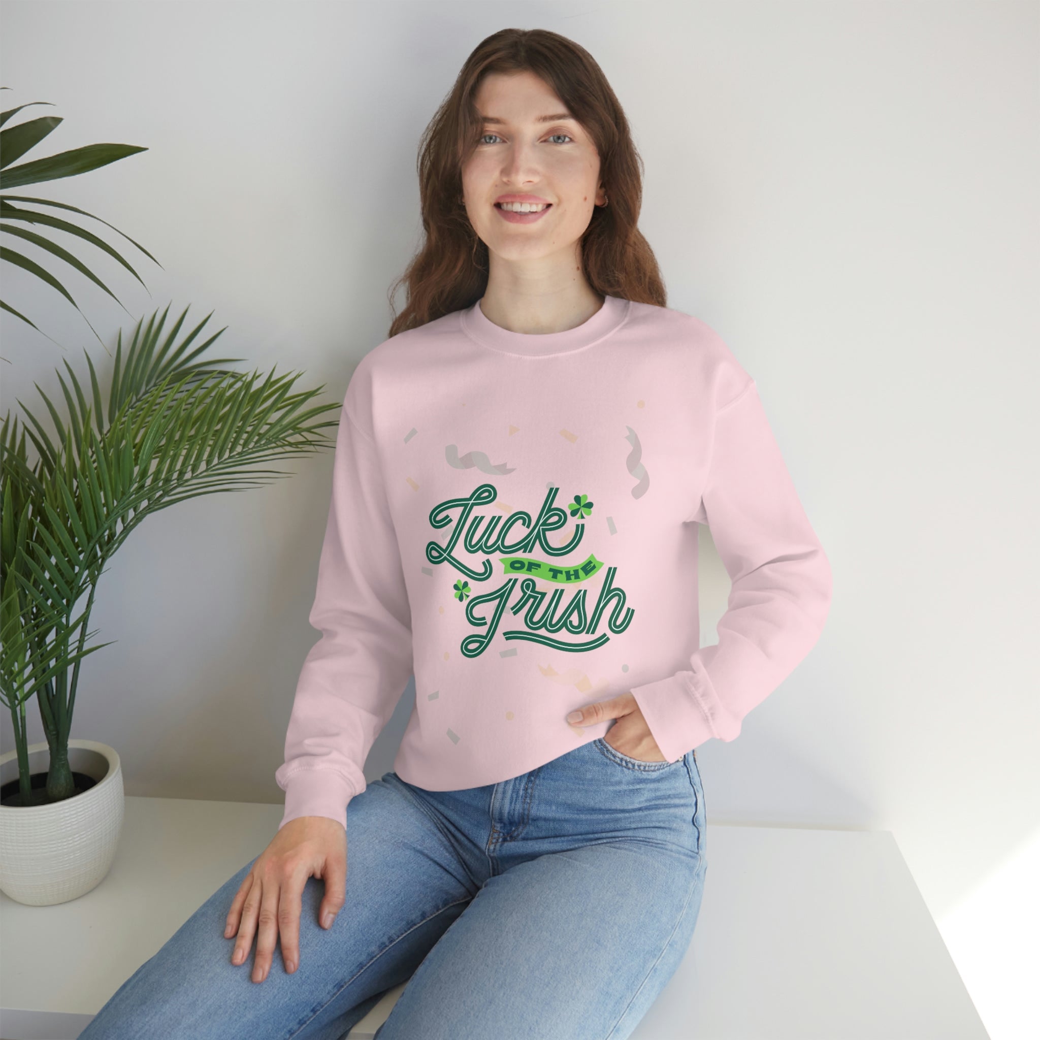 Luck Of The Irish Unisex Heavy Blend™ Crewneck Sweatshirt