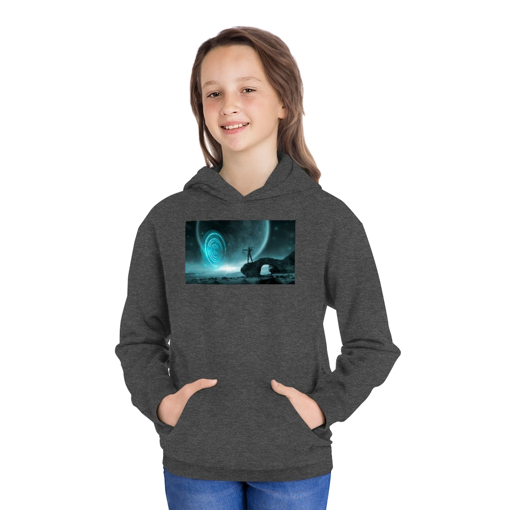 Mystical Moon Youth Fleece Hoodie