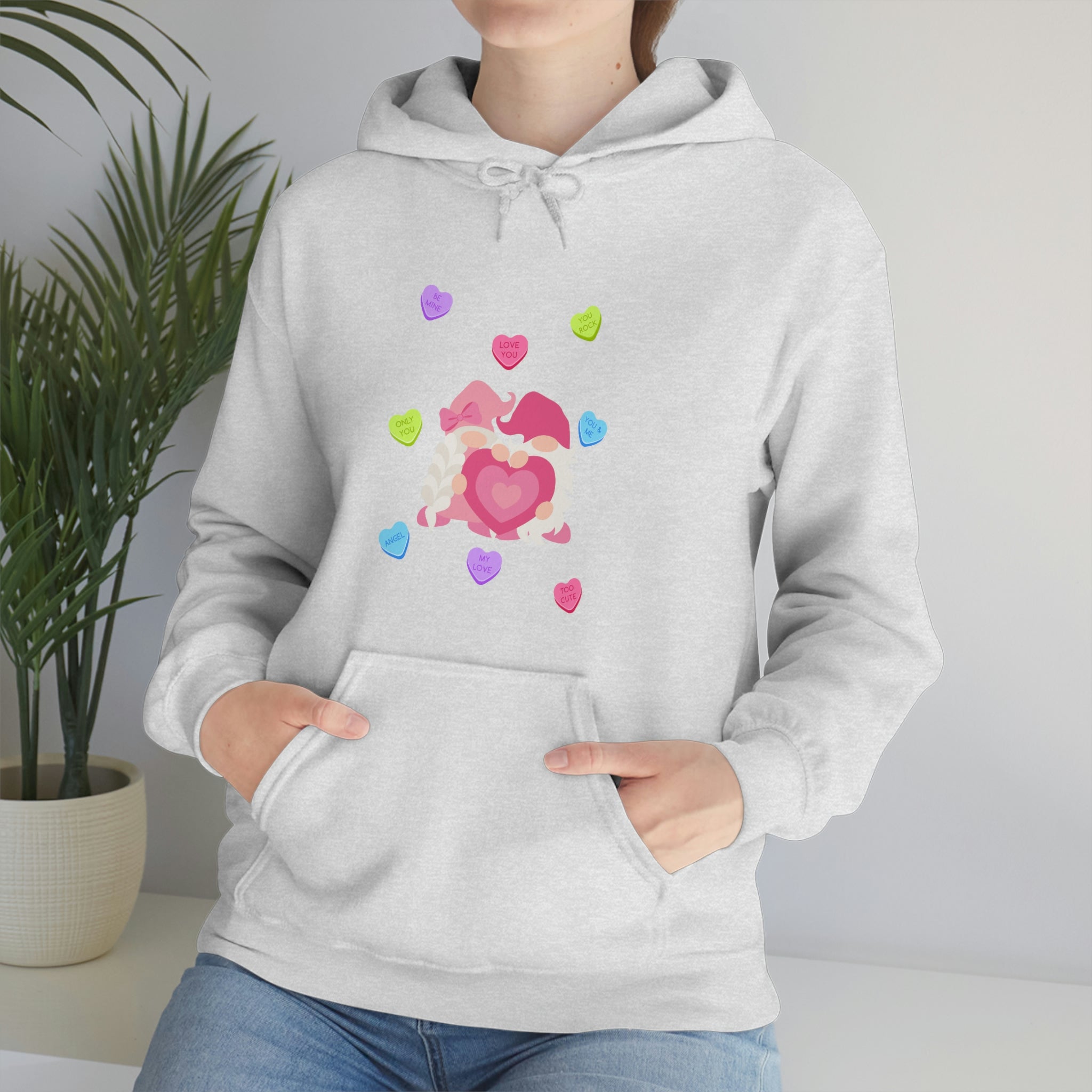 You Gnome I Love you!! Unisex Heavy Blend™ Hooded Sweatshirt