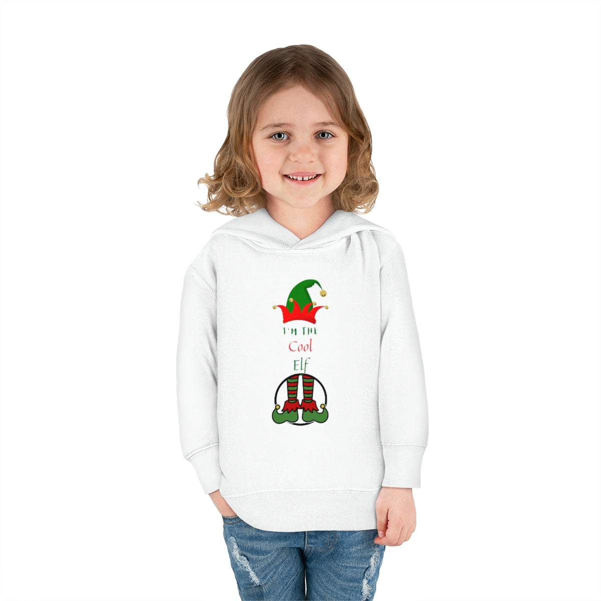 I'm The Cool Elf Toddler Pullover Fleece Hoodie