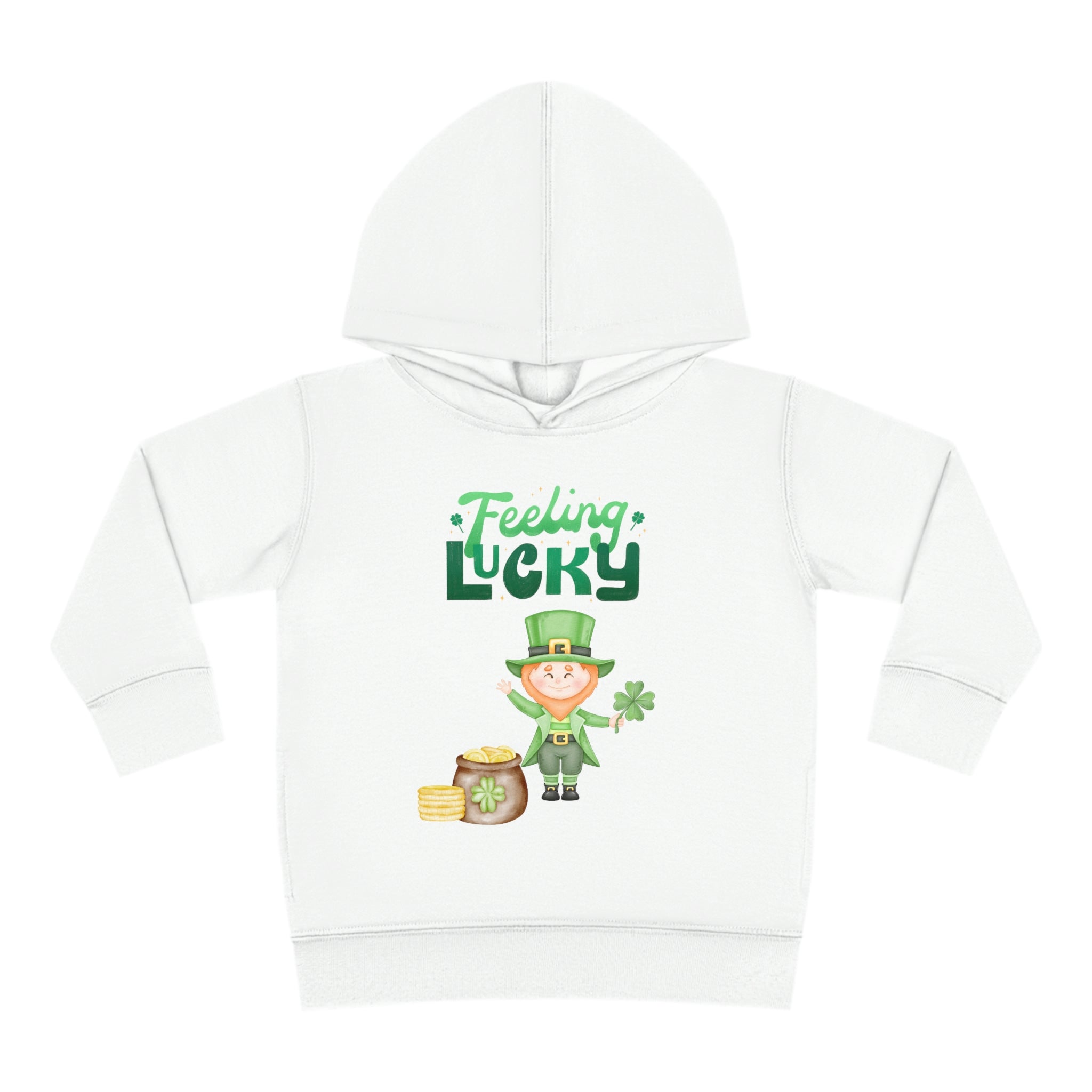 Feeling Lucky Toddler Pullover Fleece Hoodie