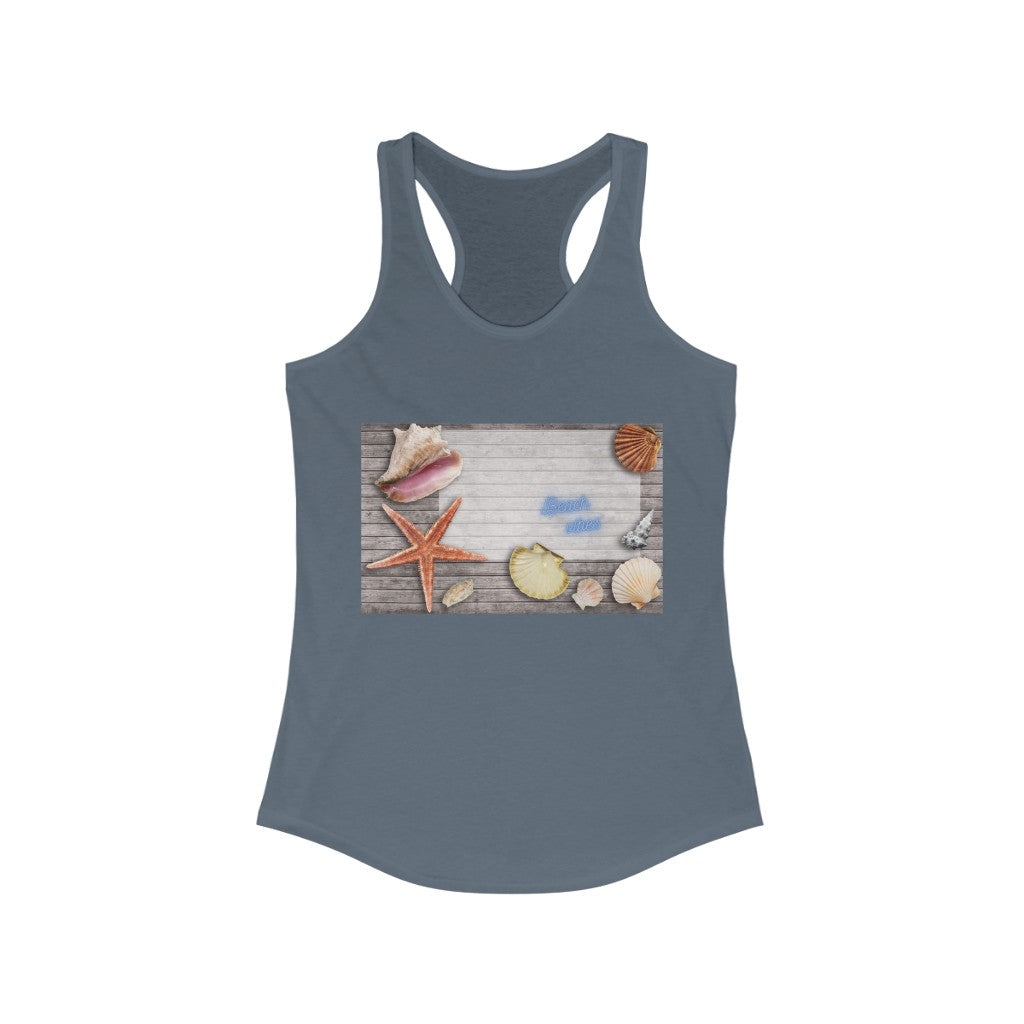 Beach Vibes Women's Ideal Racerback Tank