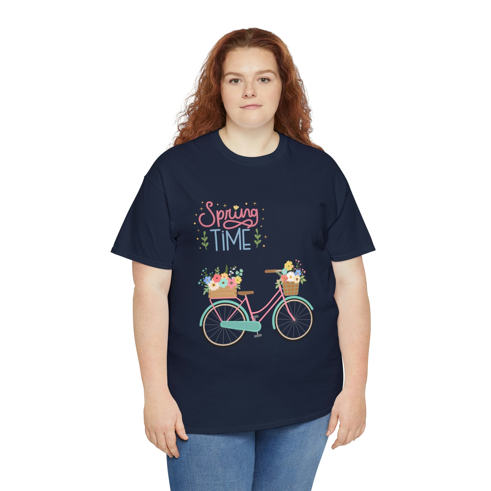 Spring Time Unisex Heavy Cotton Tee