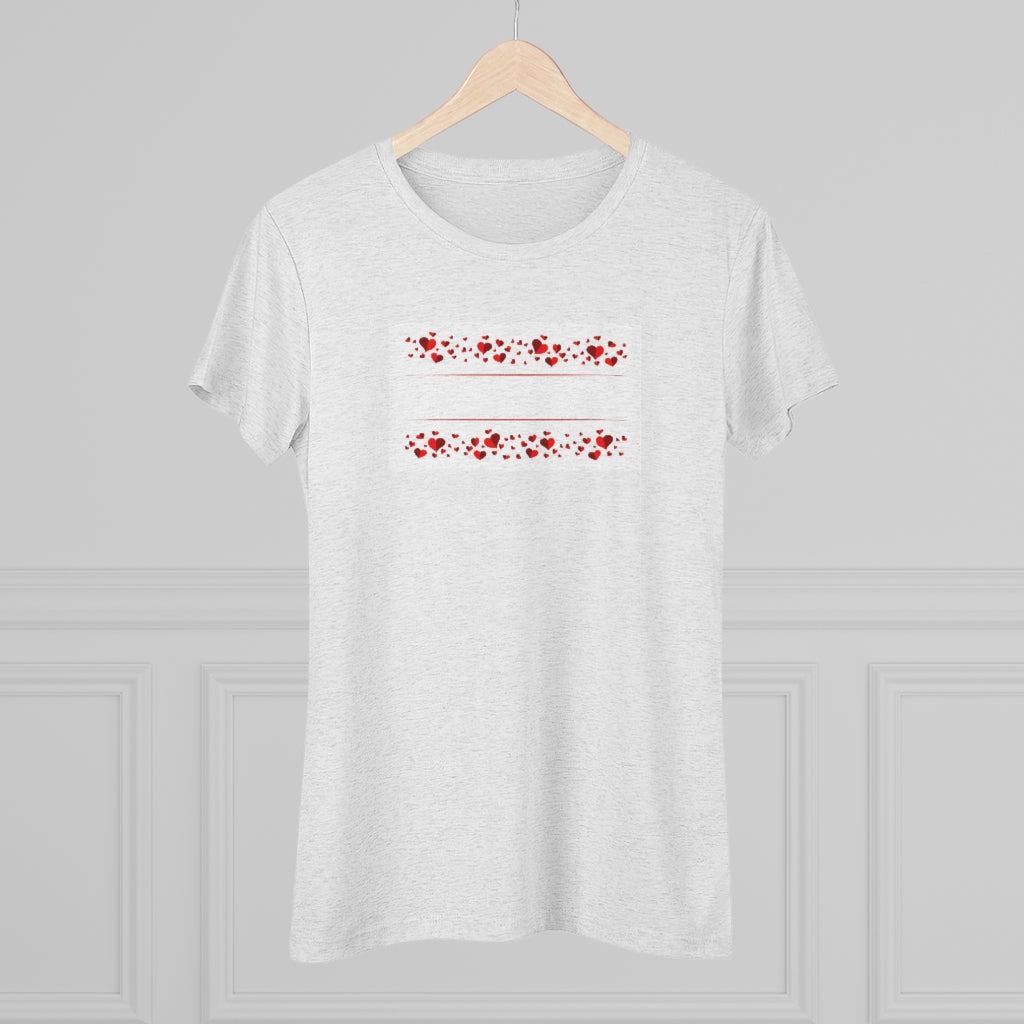 Little Hearts Women's Triblend Tee