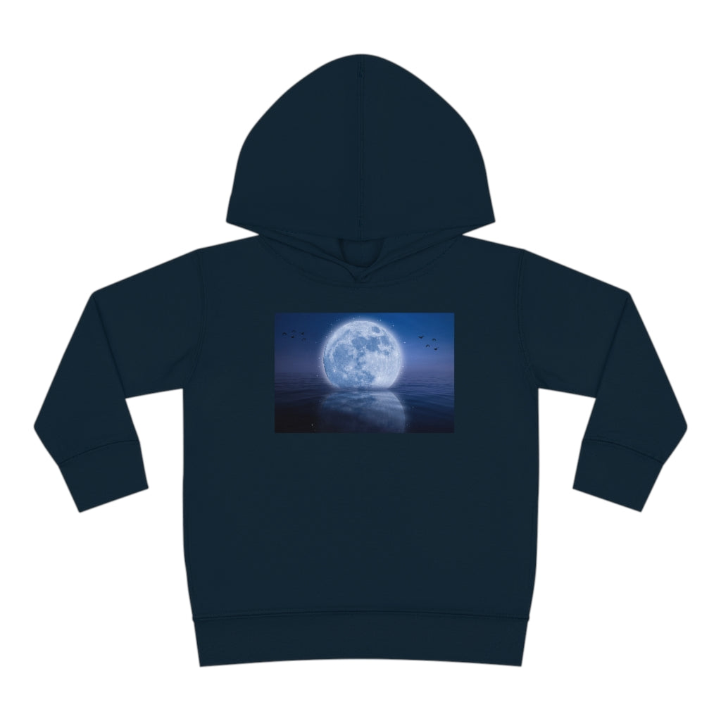 Mystical Moon Toddler Pullover Fleece Hoodie