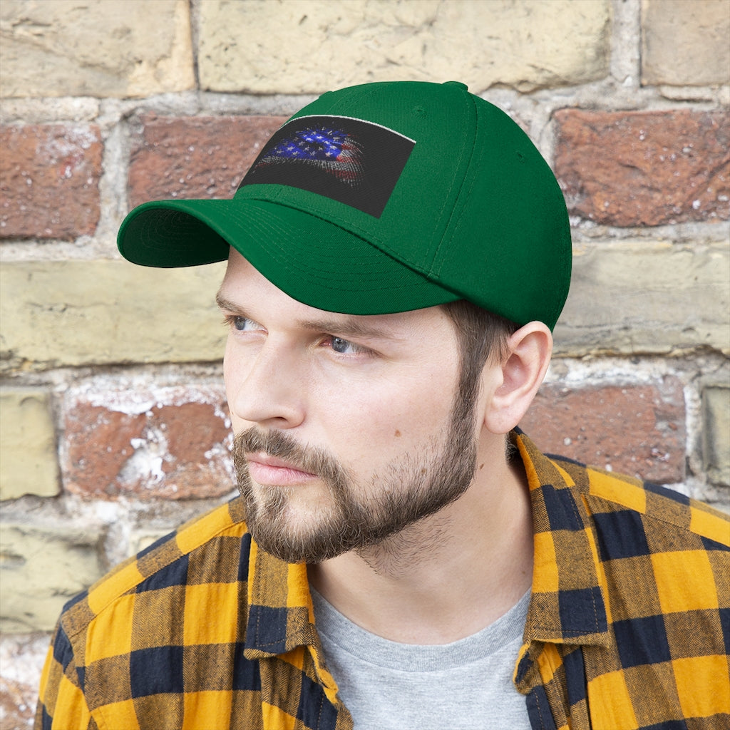 Old Glory Unisex Twill Hat