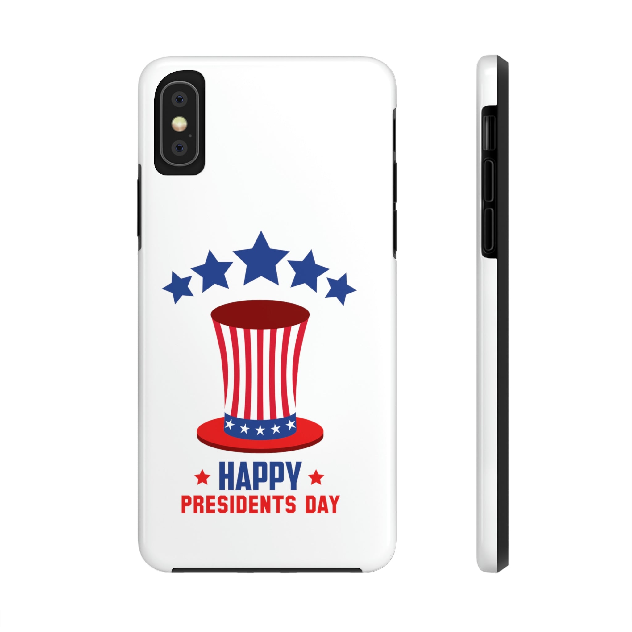 Happy President's Day Hat Tough Phone Cases, Case-Mate