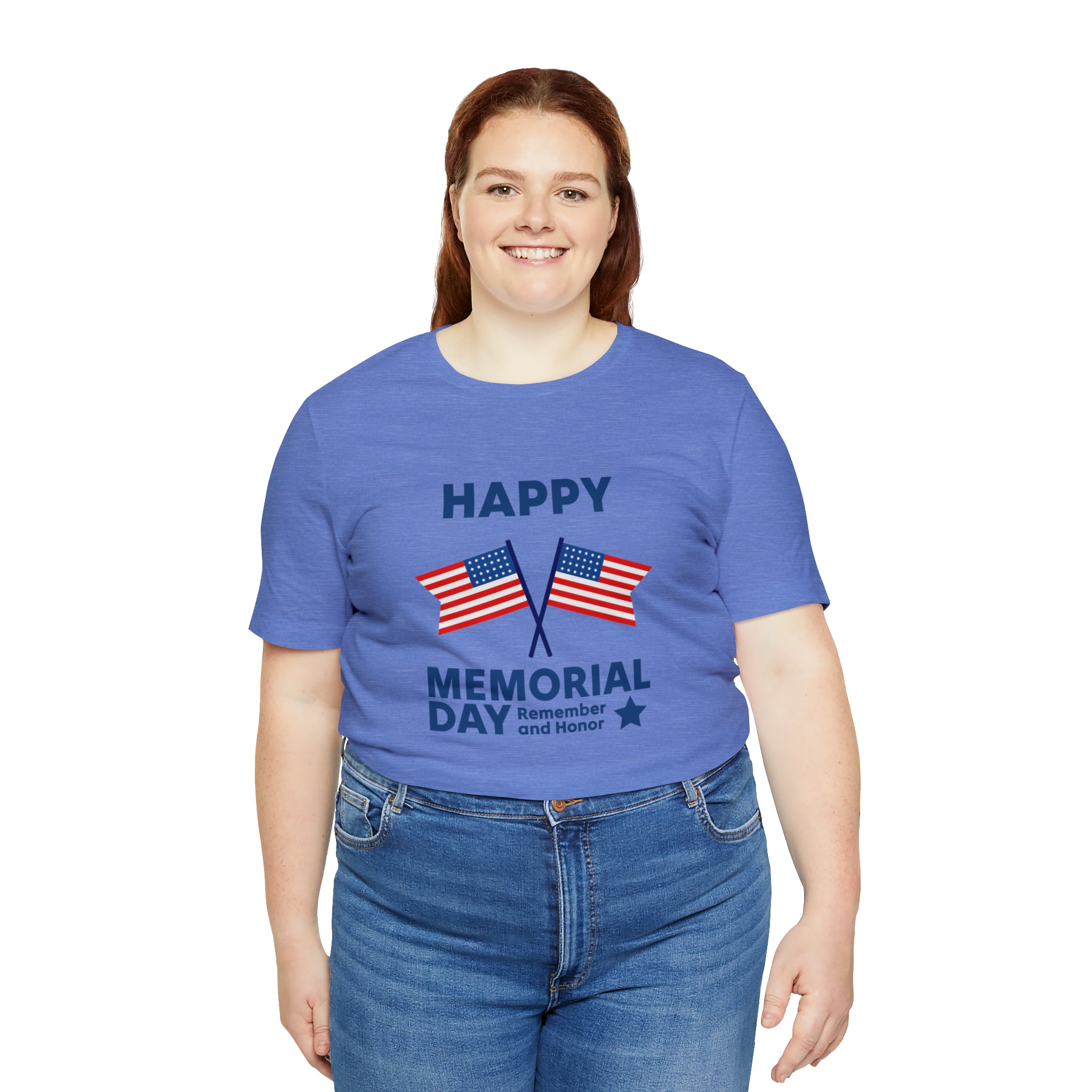 Happy Memorial Day Unisex Jersey Short Sleeve Tee