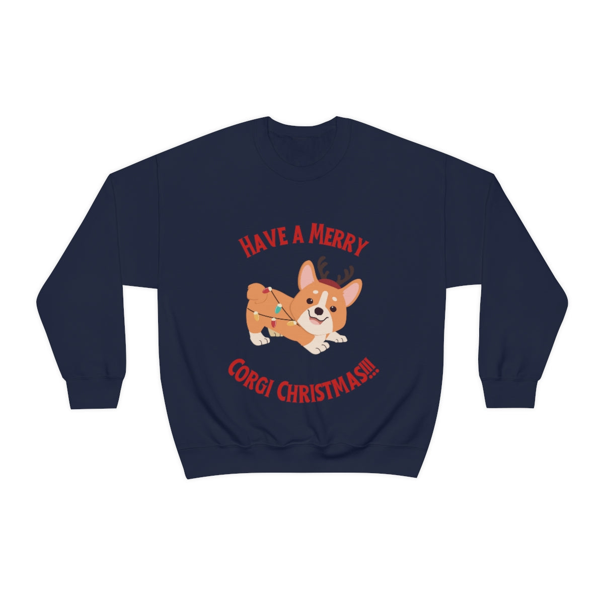 Have A Merry Corgi Christmas Unisex Heavy Blend™ Crewneck Sweatshirt