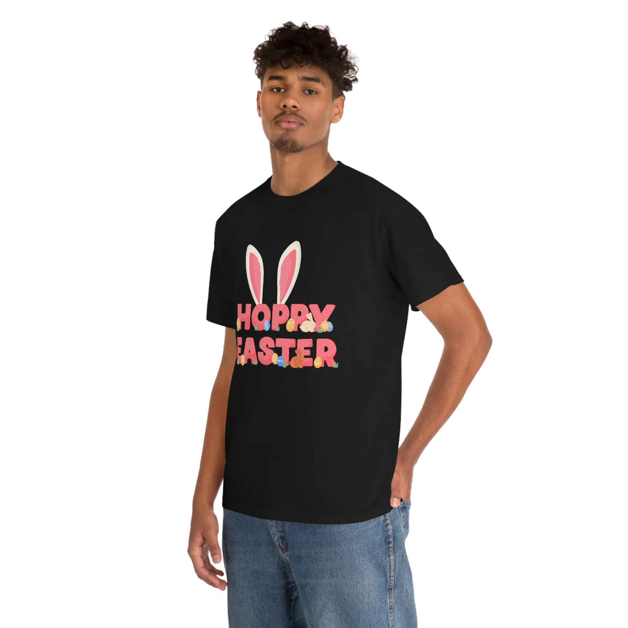 The Hoppy Easter Unisex Heavy Cotton Tee