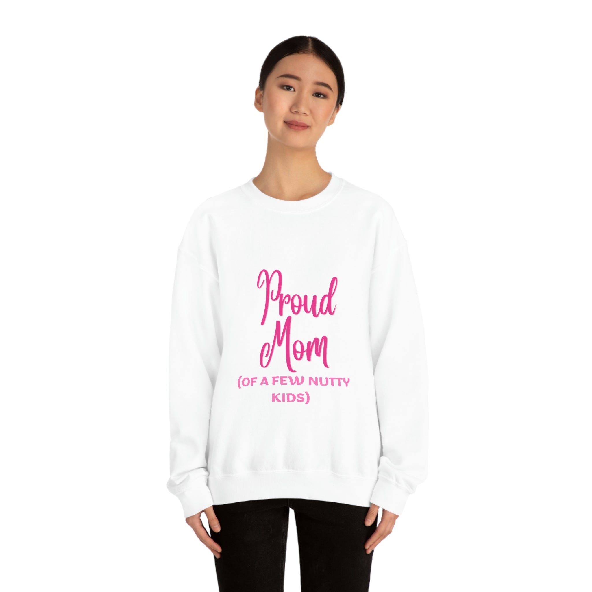 Proud MomUnisex Heavy Blend™ Crewneck Sweatshirt