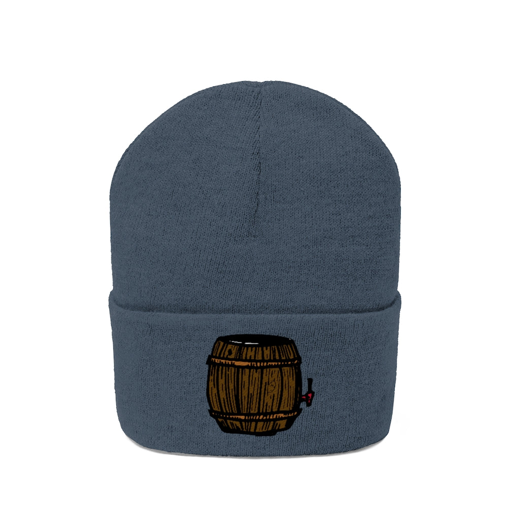 Keg Barrel Knit Beanie