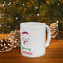 Meowy Catmas Ceramic Mug 11oz