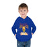 Scarecrow Happy Thanksgiving Toddler Pullover Fleece Hoodie