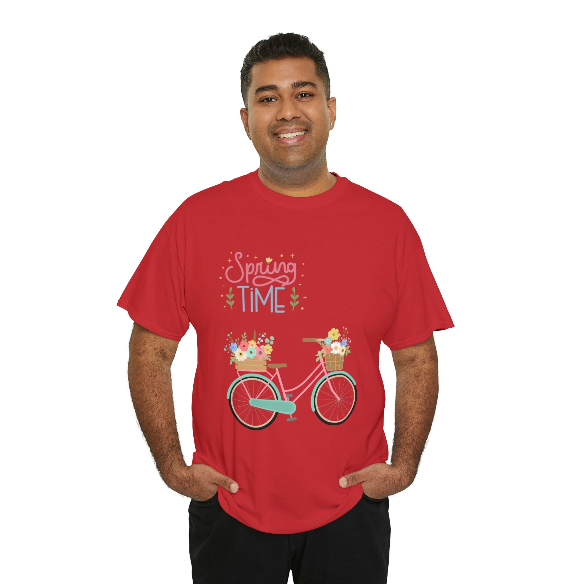 Spring Time Unisex Heavy Cotton Tee