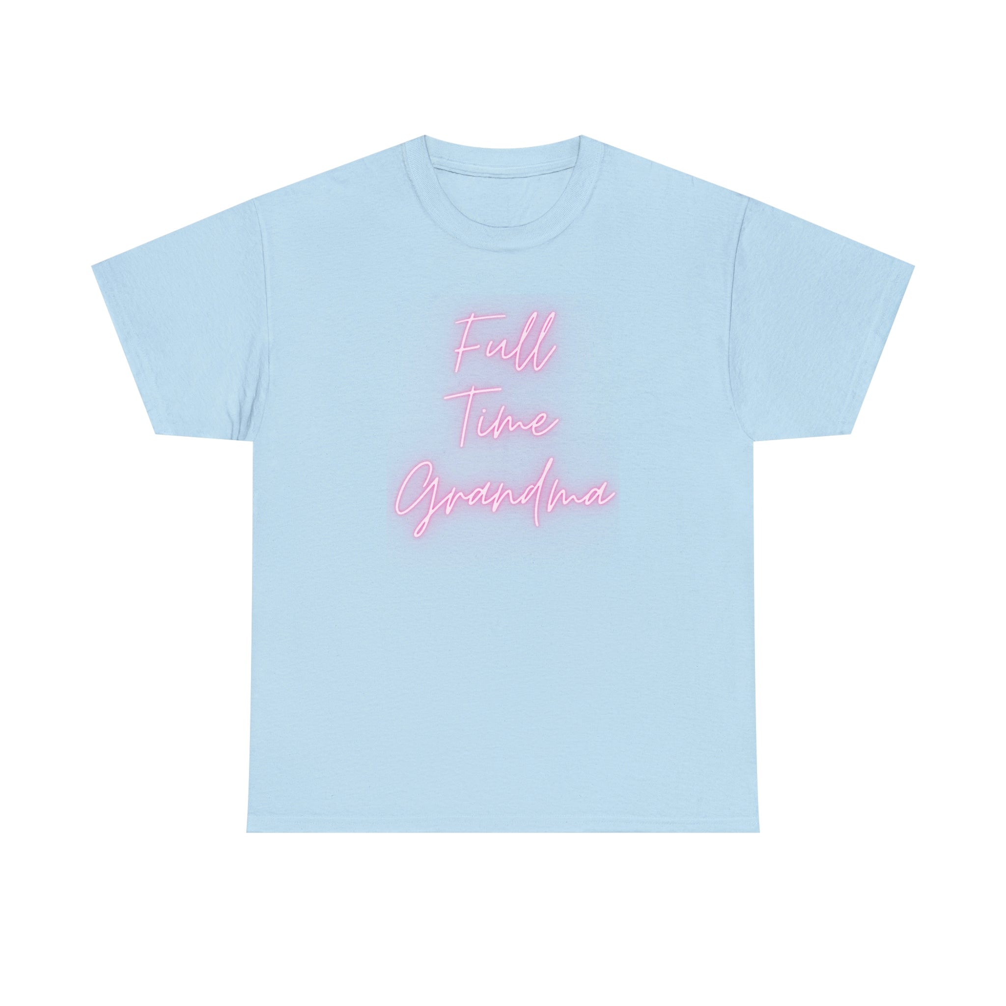 Full Time Grandma Unisex Heavy Cotton Tee