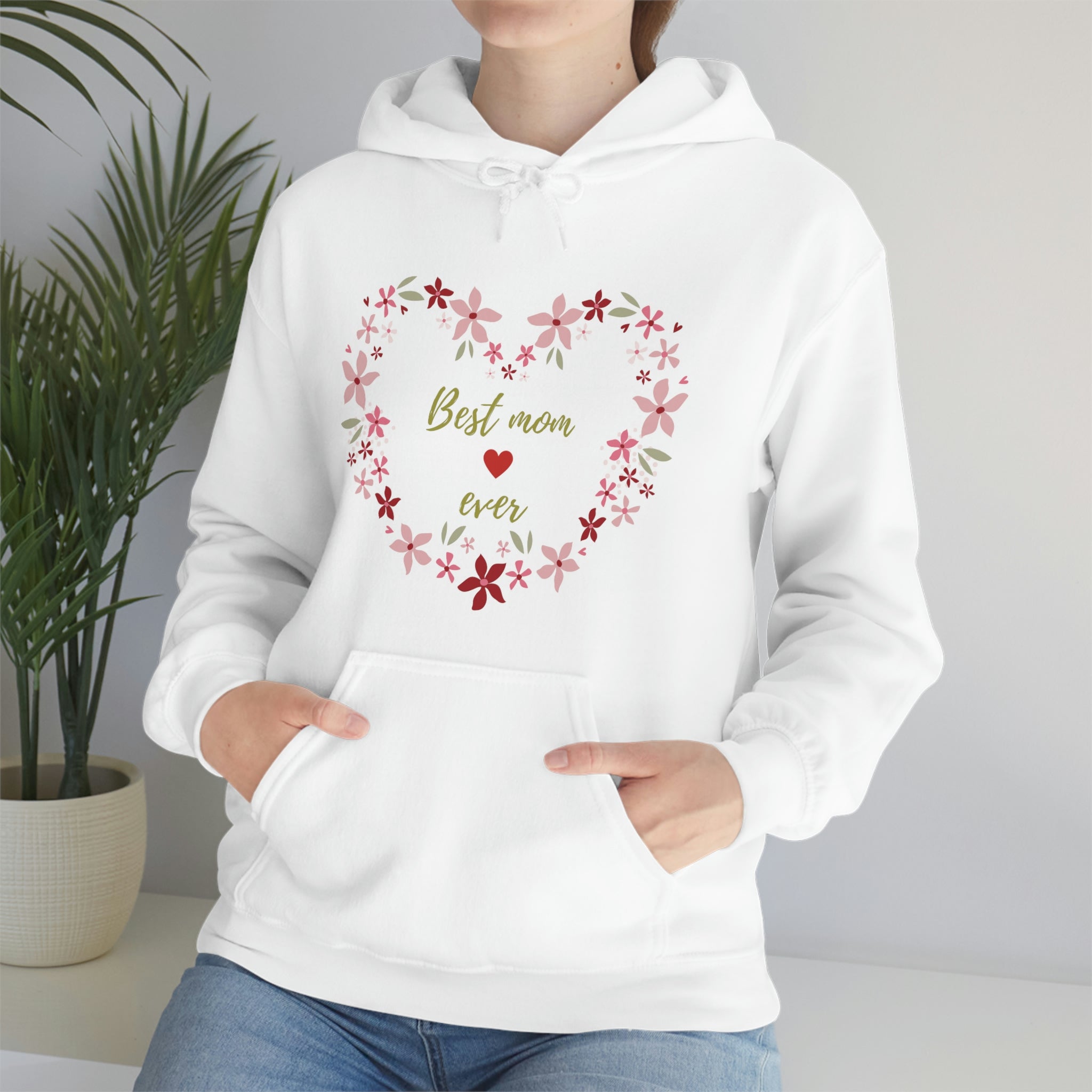 Best Mom Ever Unisex Heavy Blend™ Hooded Sweatshirt