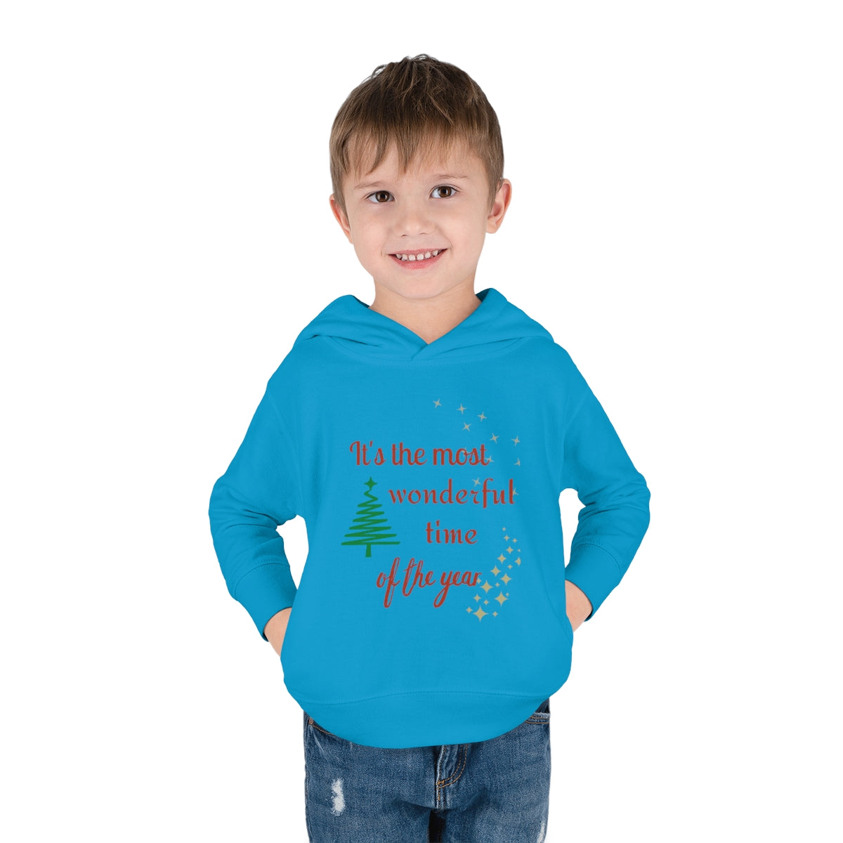 It's The Most Wonderful Time Of The Year Toddler Pullover Fleece Hoodie