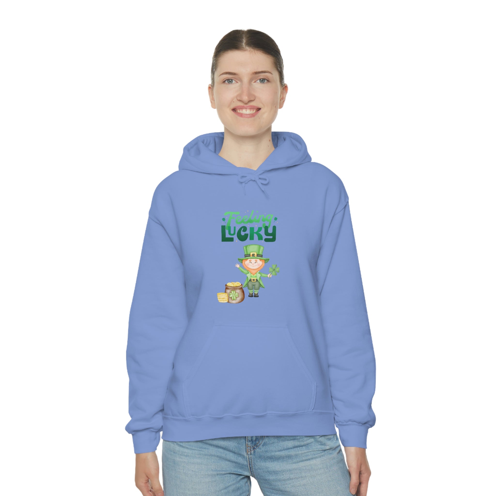 Feeling Lucky Unisex Heavy Blend™ Hooded Sweatshirt