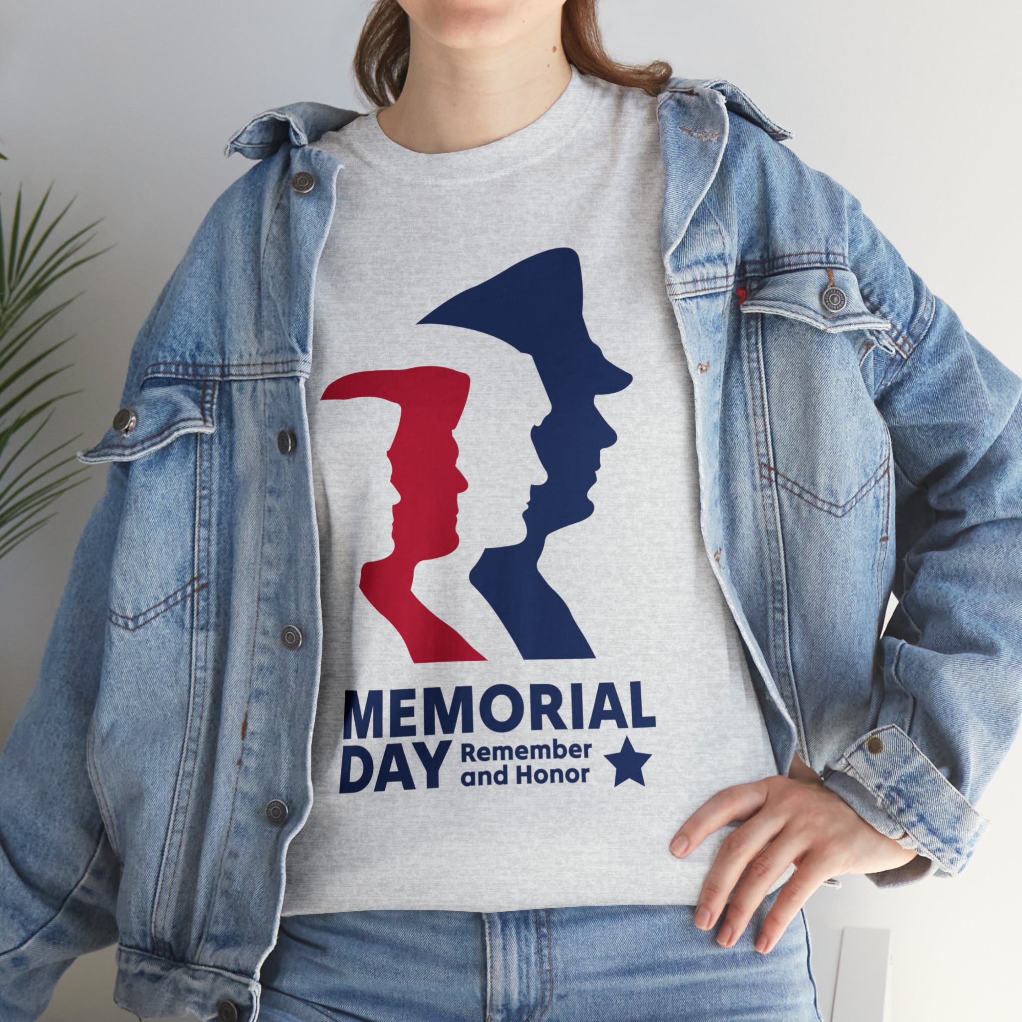 Memorial Day Heroes Unisex Heavy Cotton Tee