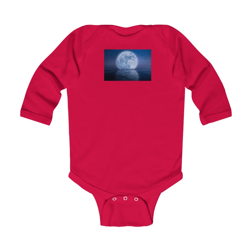 My Blue Moon Infant Long Sleeve Bodysuit