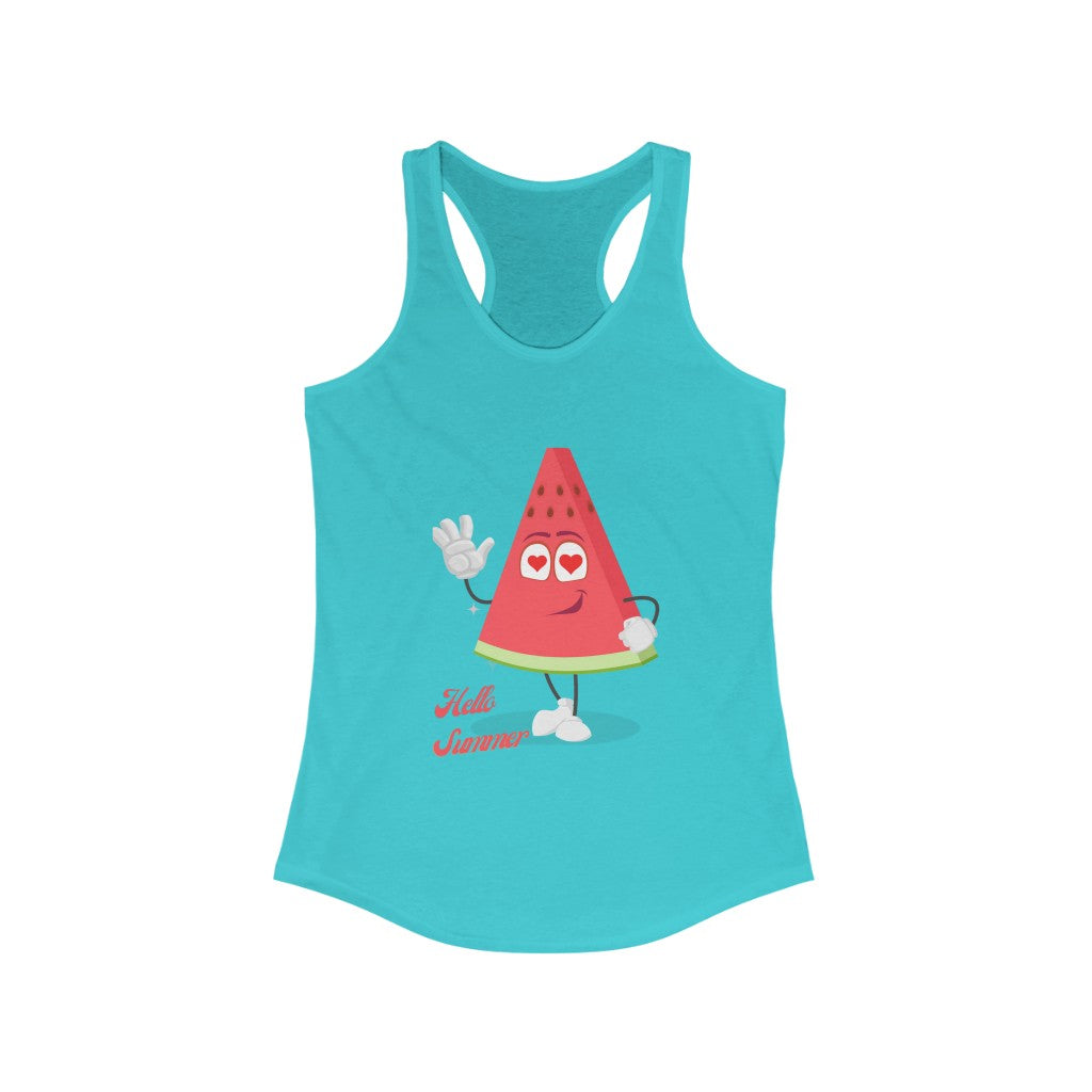 Hello Summer Women's Ideal Racerback Tank