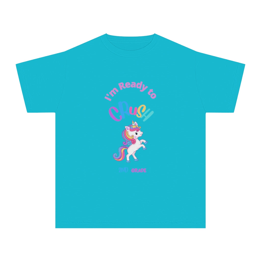 The I'm Ready to Crush 2nd Grade Youth Midweight Tee