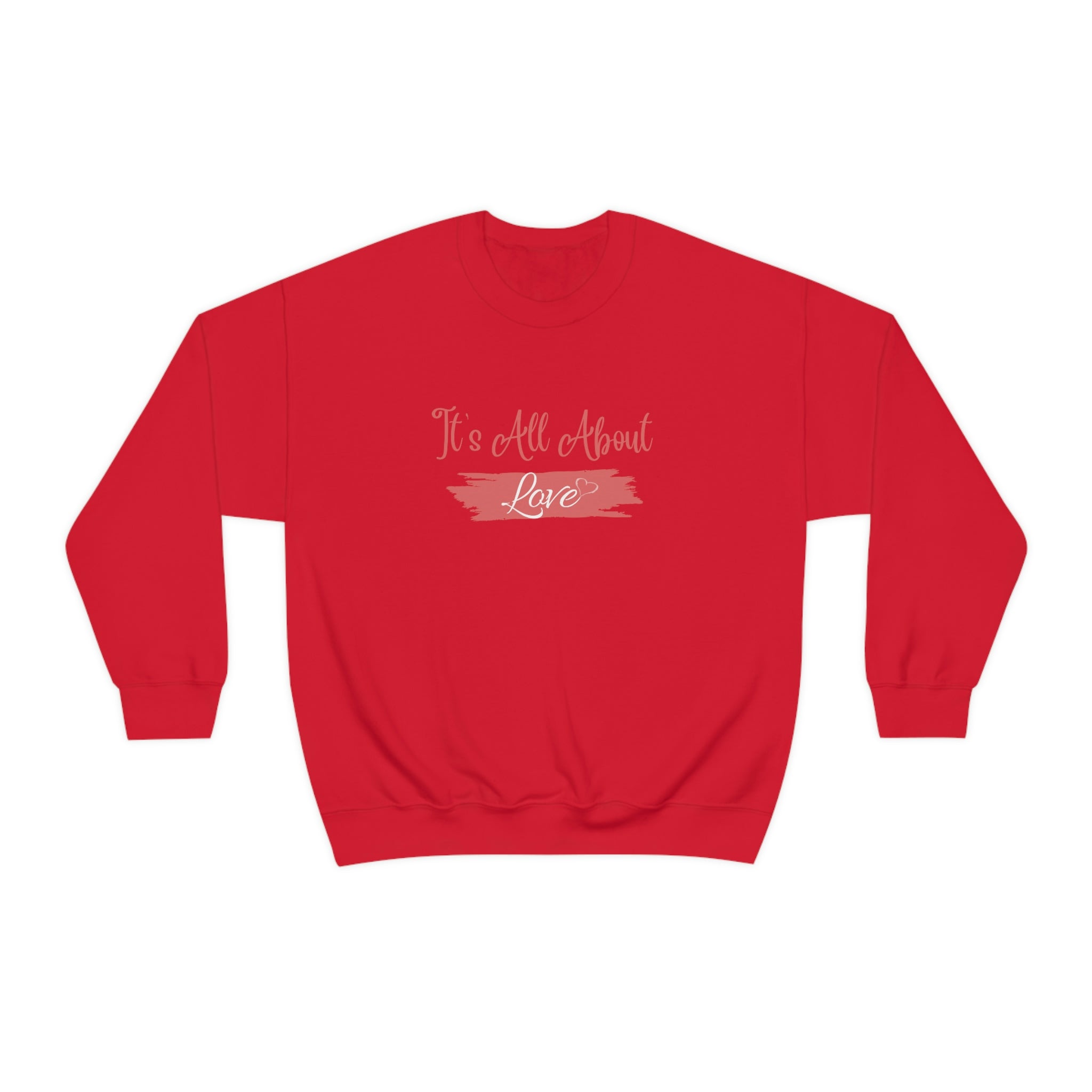 It's All About Love Unisex Heavy Blend™ Crewneck Sweatshirt