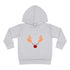 Reindeer ChrstmasToddler Pullover Fleece Hoodie