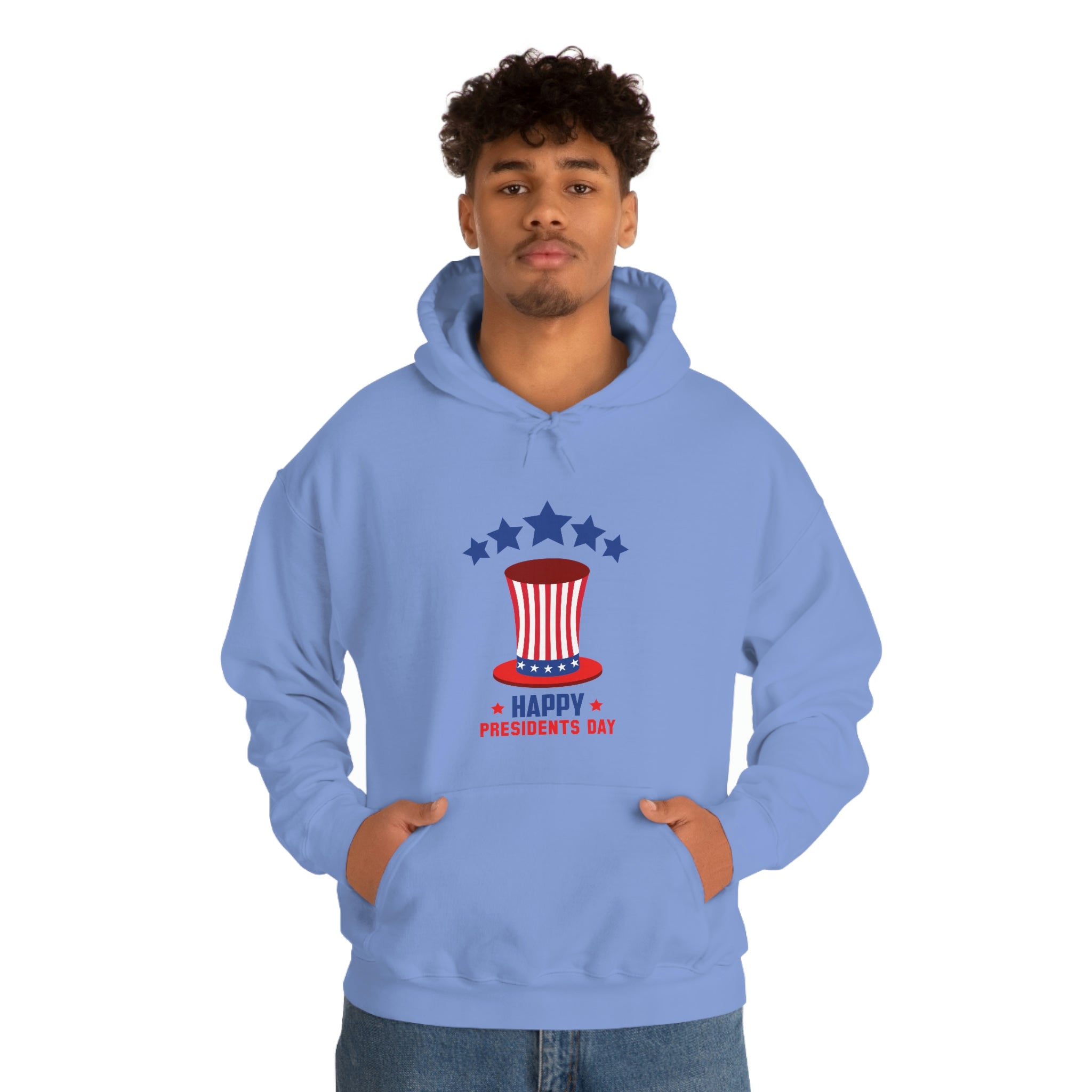 Happy President's Day Hat Unisex Heavy Blend™ Hooded Sweatshirt