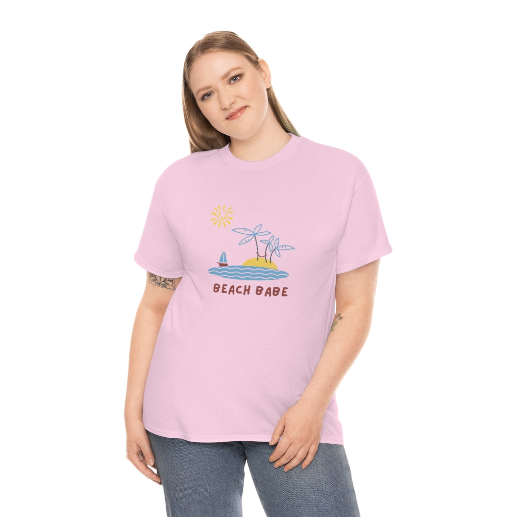 Beach Babe Unisex Heavy Cotton Tee