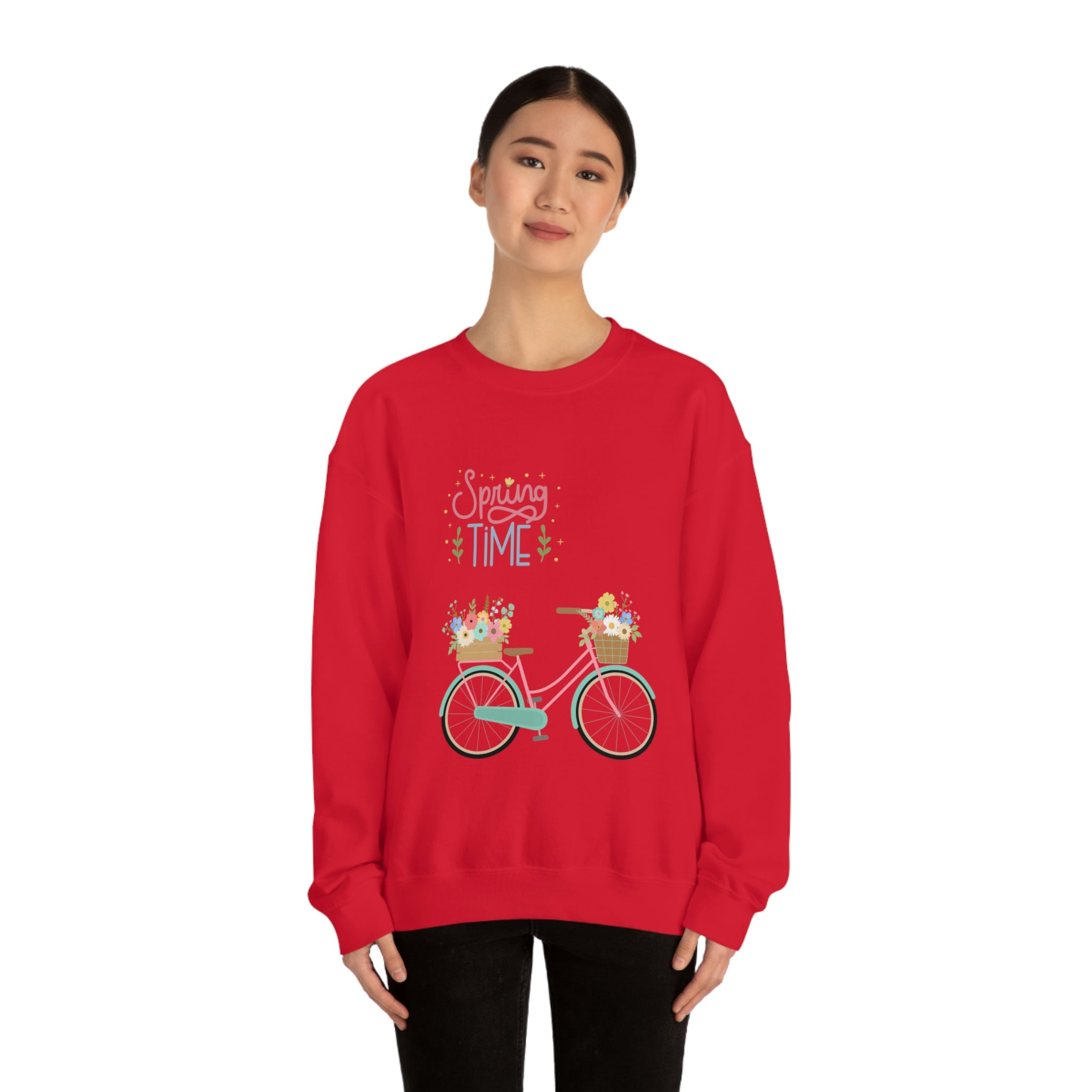 Spring Time Unisex Heavy Blend™ Crewneck Sweatshirt