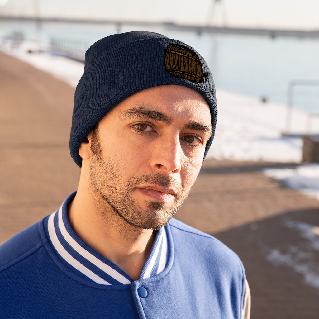 Keg Barrel Knit Beanie