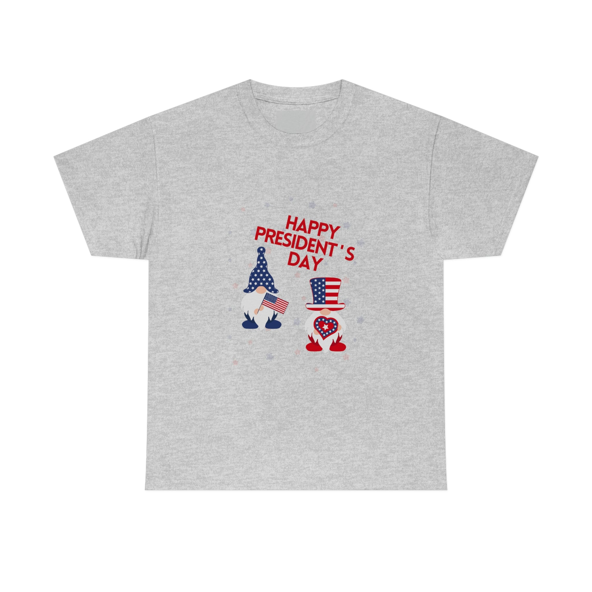 Happy President's Day Gnome Unisex Heavy Cotton Tee