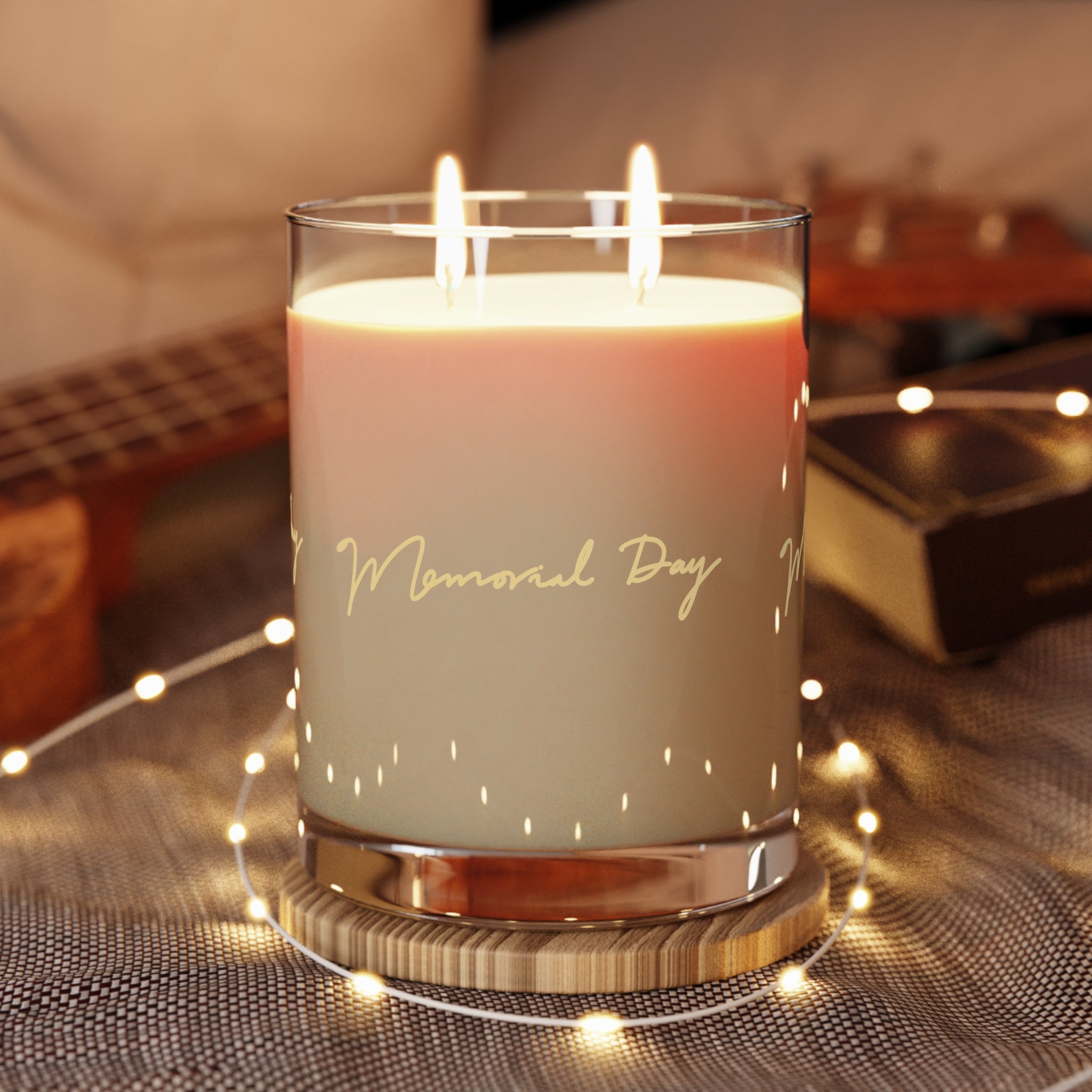 Memorial Day Scented Candle - Full Glass, 11oz