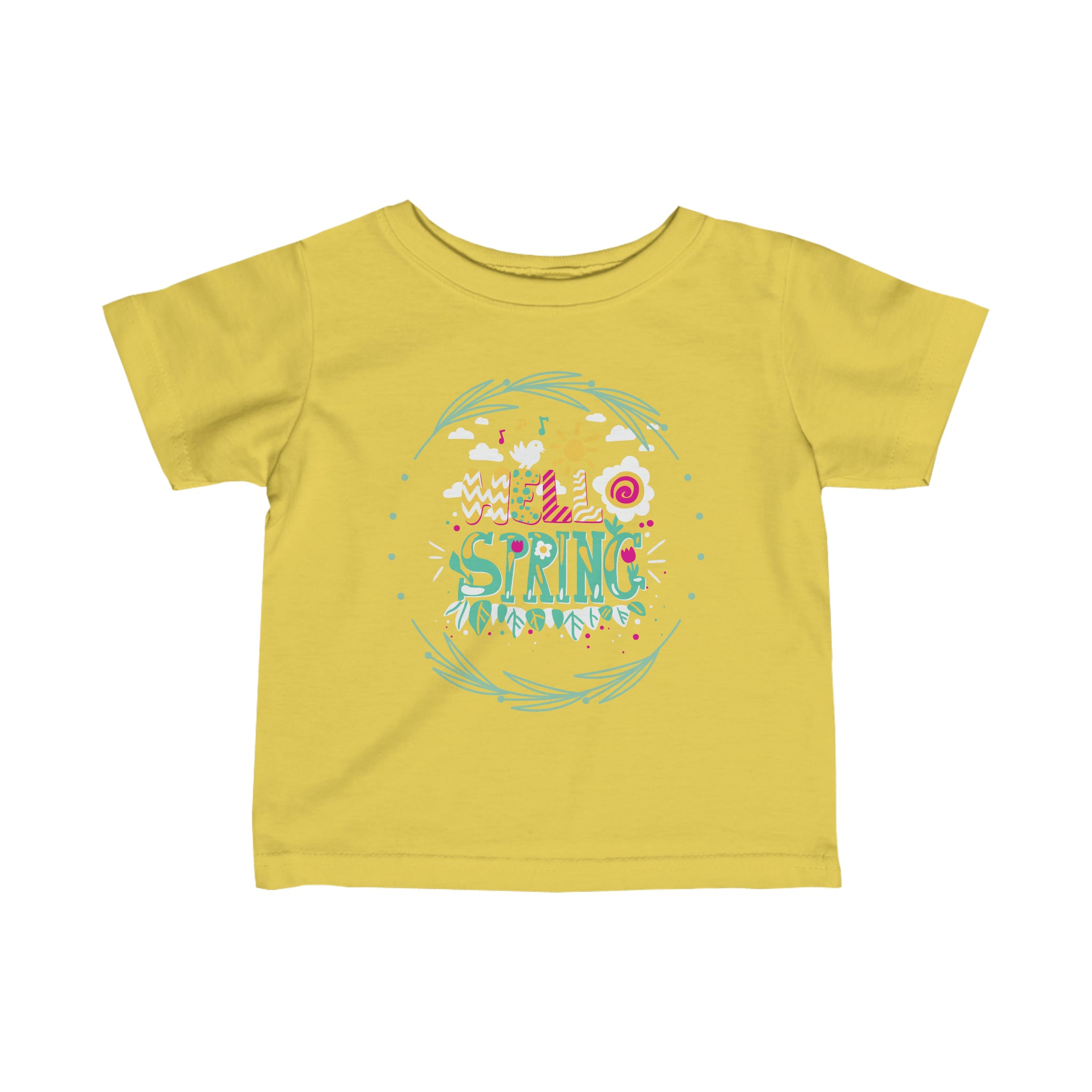 Hello Spring Infant Fine Jersey Tee