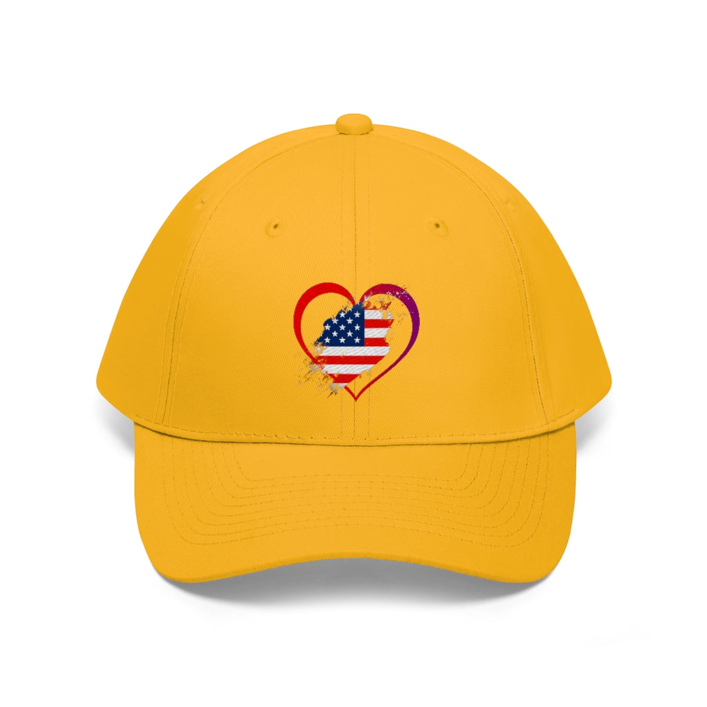 Love America Unisex Twill Hat