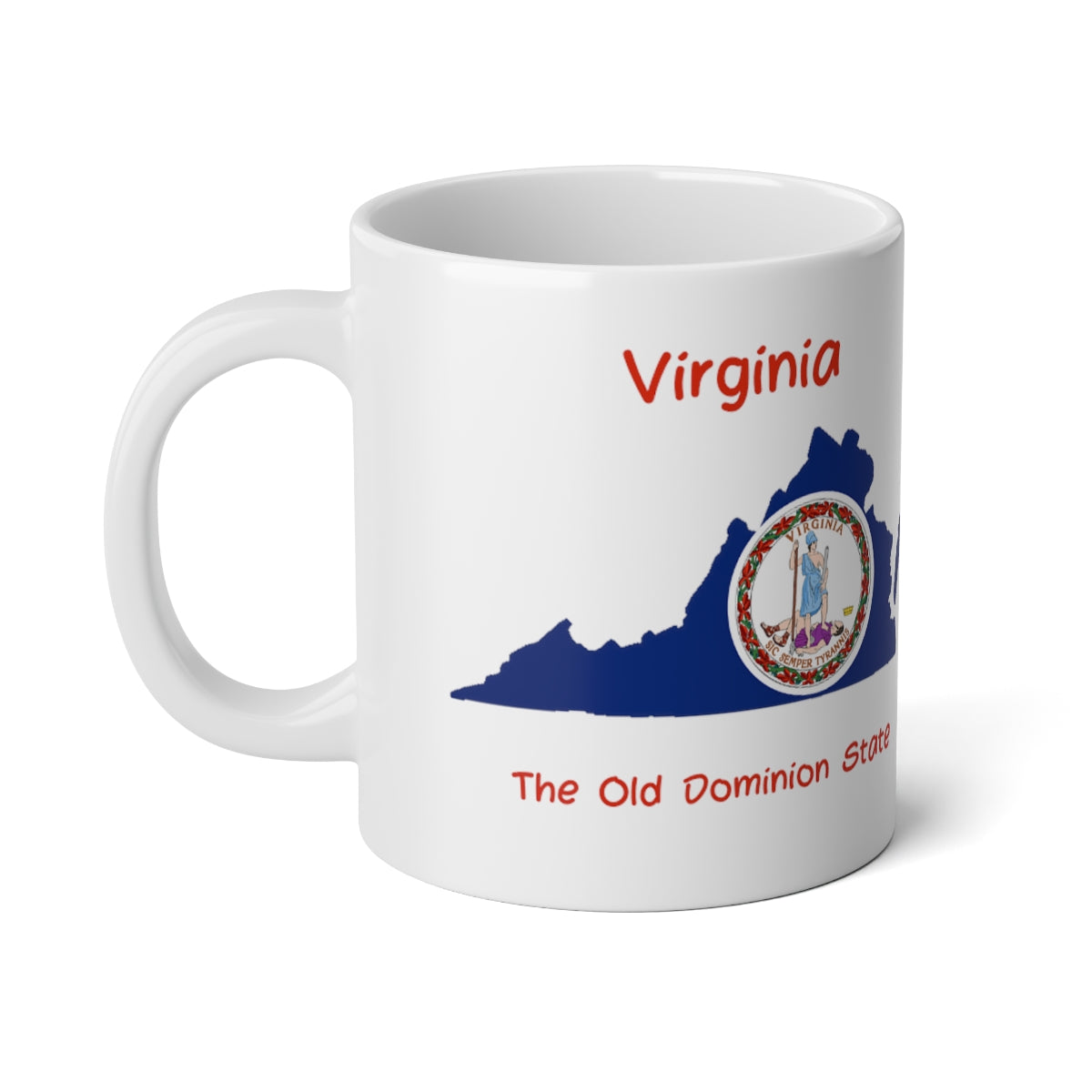 Virginia State Flag Jumbo Mug, 20oz