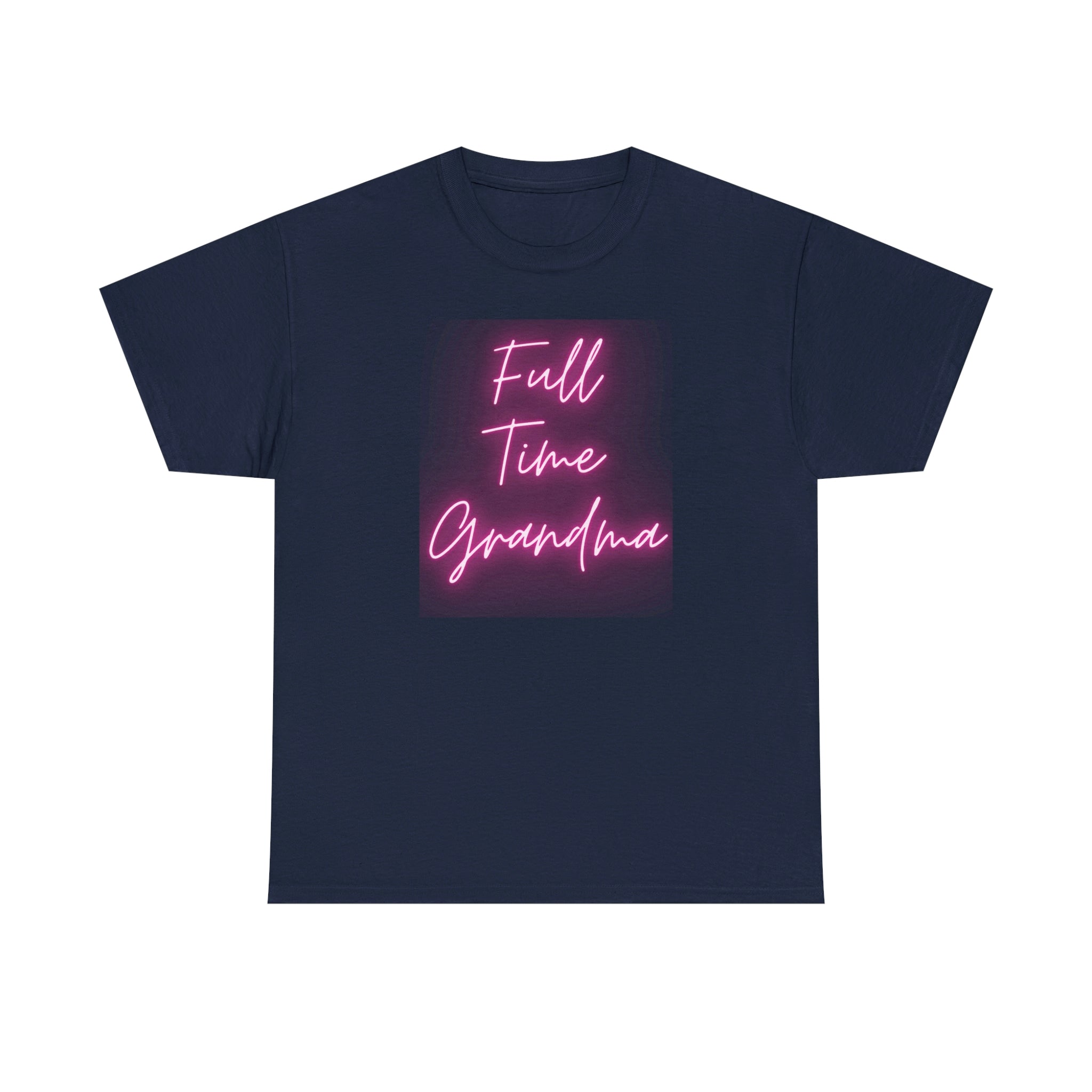 Full Time Grandma Unisex Heavy Cotton Tee
