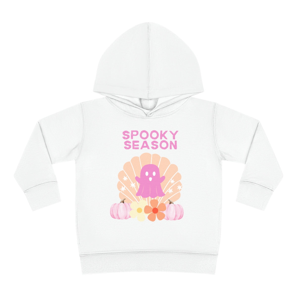 Spooky Season Toddler Pullover Fleece Hoodie