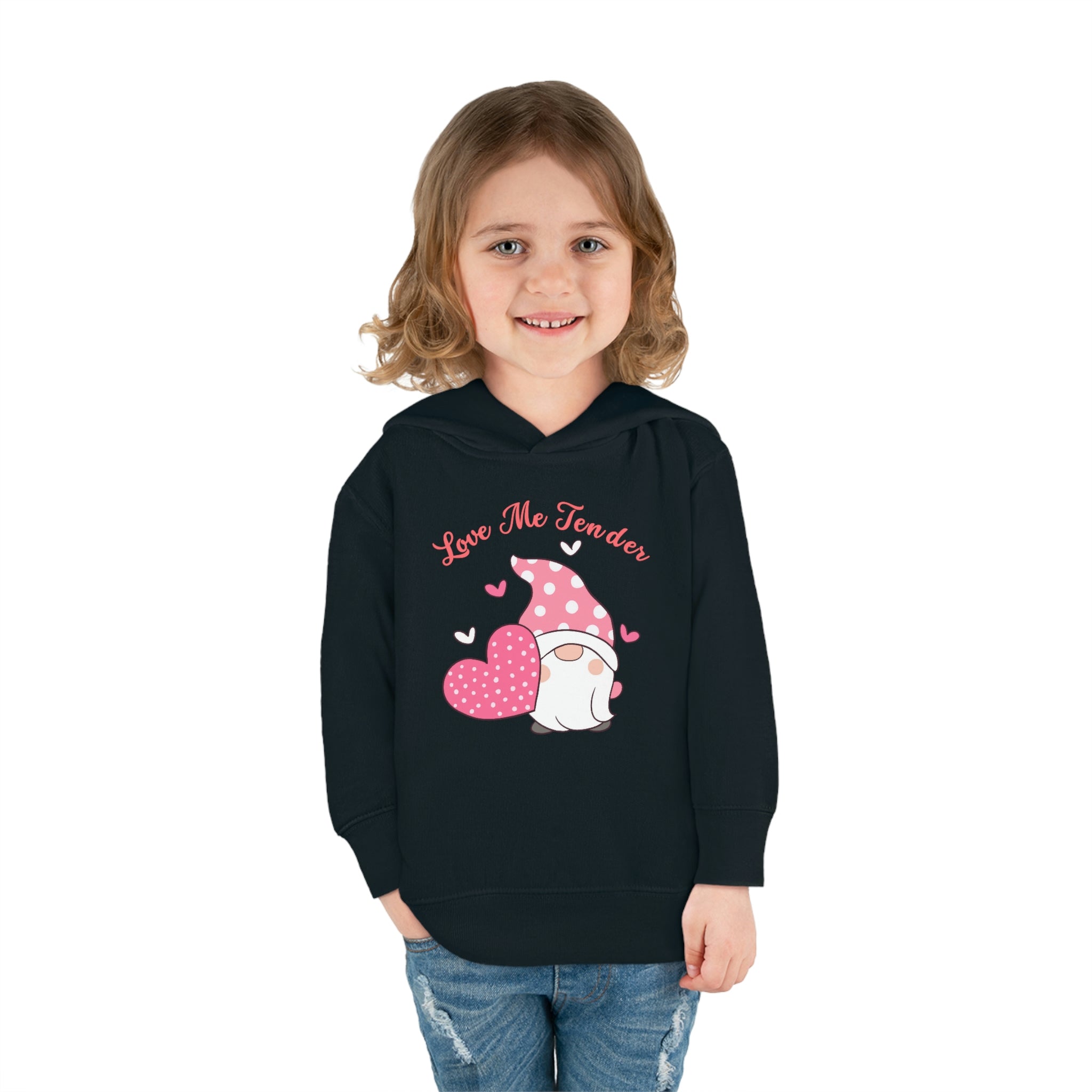 Love Me Tender Toddler Pullover Fleece Hoodie